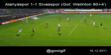 Alanyaspor Sivasspor GIF - Alanyaspor Sivasspor Welinton GIFs