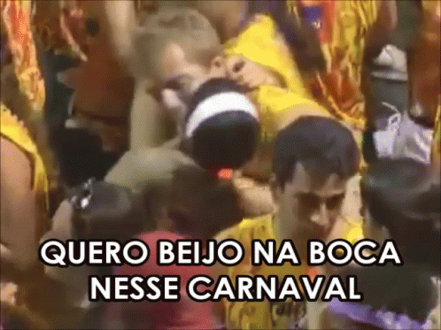 Quero Beijo Na Boca Nesse Carnaval GIF - Carnival Kiss Party GIFs
