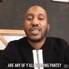Are Any Of Yall Wearing Pants Chris Redd GIF - Are Any Of Yall Wearing Pants Chris Redd Saturday Night Live GIFs