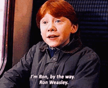 Harry Potter Ron Weasley GIF - Harry Potter Ron Weasley Btw GIFs