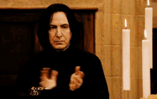 Snape Clap GIF - Snape Clap Clapping GIFs