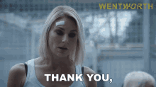 Thank You For Helping Me Allie Novack GIF - Thank You For Helping Me Allie Novack Wentworth GIFs