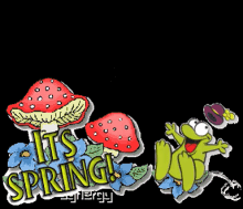 It'S Spring! GIF - Seasons Spring Frogs GIFs