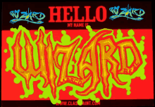 Hello Wizard GIF - Hello Wizard Graffiti GIFs