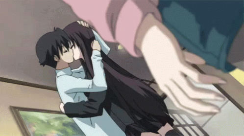 School Days GIF - School Days Kissing Anime - Discover & Share GIFs