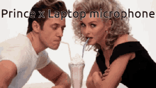 Prince Laptop Microphone GIF - Prince Laptop Microphone Milkshake GIFs