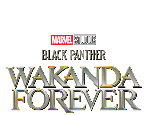 Black Panther Wakanda Forever Marvel Studios Sticker - Black Panther Wakanda Forever Marvel Studios Black Panther Stickers