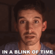 In A Blink Of Time Joey Kidney GIF - In A Blink Of Time Joey Kidney In A Very Short Time GIFs