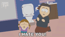 I Hate You South Park GIF
