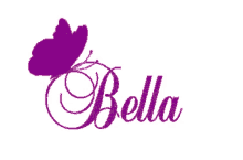 bella bella name butterfly purple name
