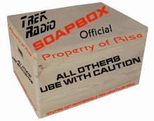 Trek Radio Soapbox GIF - Trek Radio Soapbox Warning GIFs