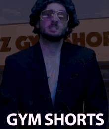 gym shorts apparel wear wardrobe workout