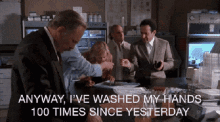 Mr Monk Adrian Monk GIF - Mr Monk Adrian Monk Wash Your Hands GIFs