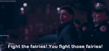 Fight The Fairies Dean Winchester GIF - Fight The Fairies Dean Winchester Jensen Ackles GIFs
