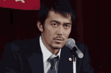 Abe Hiroshi Speech GIF - Abe Hiroshi Speech Jdrama GIFs