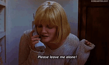 Go Away GIF - Drew Barrymore Please Leave Me Alone GIFs