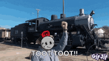 Fomojis Toot Toot GIF - Fomojis Toot Toot Train GIFs