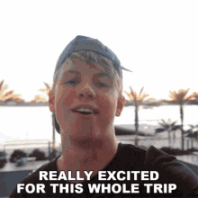 Really Excited For This Whole Trip Carson Lueders GIF - Really Excited For This Whole Trip Carson Lueders Thrilled GIFs