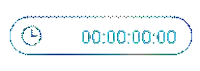 a clock with the time of 00 : 00 : 00 on it
