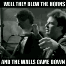 The Walls Came Down The Call GIF