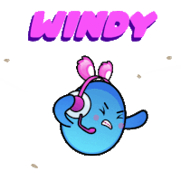 Wind Windy Sticker