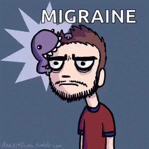 Headache Migraine GIF - Headache Migraine Sick GIFs