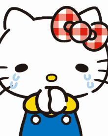 Hello Kitty Crying GIF - Hello Kitty Crying Tears GIFs