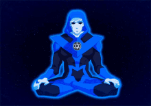 Meditation Blue GIF - Meditation Blue Lantern GIFs