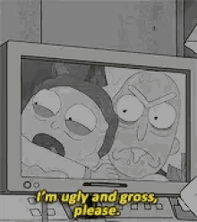 Rick And Morty Ugly GIF - Rick And Morty Ugly Gross GIFs