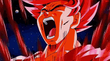 Goku Punch 界王拳 ドラゴンボール GIF