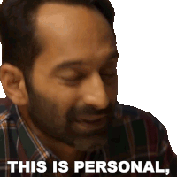 This Is Personal Man Avinash Sticker - This Is Personal Man Avinash Fahadh Faasil Stickers