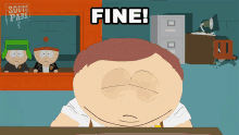 Fine Eric Cartman GIF - Fine Eric Cartman Kyle Broflovski GIFs