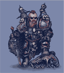 Wulfrik The Wanderer Warhammer Total War GIF