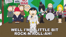 Well Im A Little Bit Rock N Roll Ah Randy Marsh GIF - Well Im A Little Bit Rock N Roll Ah Randy Marsh South Park GIFs