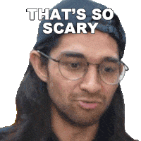 Thats So Scary Wil Dasovich Sticker - Thats So Scary Wil Dasovich Wil Dasovich Vlogs Stickers