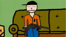 Kevin Spencer Gun GIF - Kevin Spencer Gun Blink GIFs
