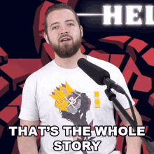 Thats The Whole Story Bricky GIF - Thats The Whole Story Bricky Thats All Of It GIFs