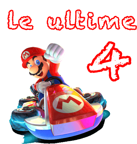 Mario Kart Ultime4 Sticker - Mario Kart Ultime4 Nsmita Stickers