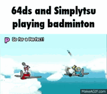 Simplytsu 64ds GIF - Simplytsu 64ds Badminton GIFs