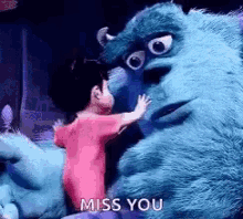 Boo Monsters Inc GIF - Boo Monsters Inc Miss You GIFs