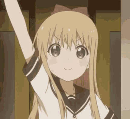 Cute Chibi Anime Girl Winking GIF | GIFDB.com