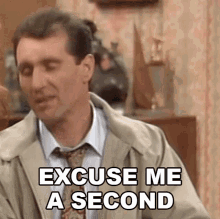 Excuse Me A Second Al Bundy GIF - Excuse Me A Second Al Bundy Married With Children GIFs