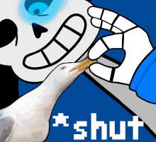 Sans Shut Up GIF - Sans Shut Up Seagull GIFs
