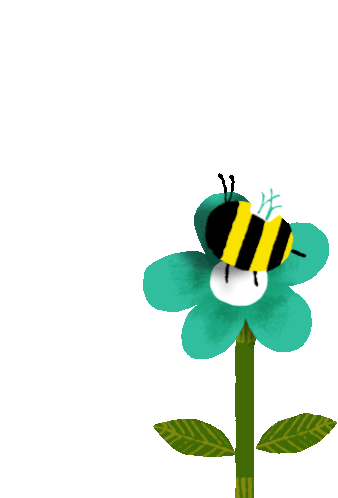 Spring Bee Sticker