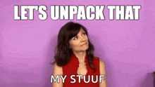 Your Happy Workplace Wendy Conrad GIF - Your Happy Workplace Wendy Conrad Lets Unpack That GIFs