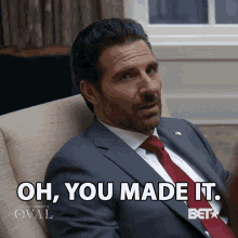 Oh You Made It Ed Quinn GIF