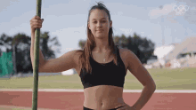 Souriante Olivia Mctaggart GIF - Souriante Olivia Mctaggart Olympic GIFs