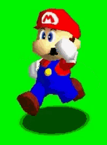Mario Slow Walk GIF - Mario Slow Walk Game GIFs