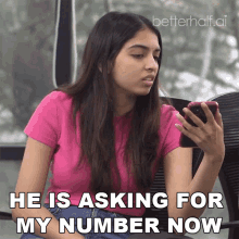 He Is Asking For My Number Now Betterhalf GIF - He Is Asking For My Number Now Betterhalf मेरानंबरपूछरहाहै GIFs