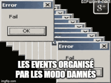 Damnés Event GIF - Damnés Event Error GIFs